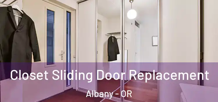 Closet Sliding Door Replacement Albany - OR